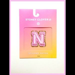 STONEY CLOVER LANE x TARGET LETTER STICKER PATCH N